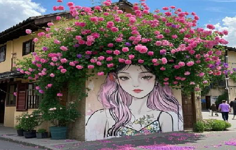 景东怎么设计网红打卡墙绘