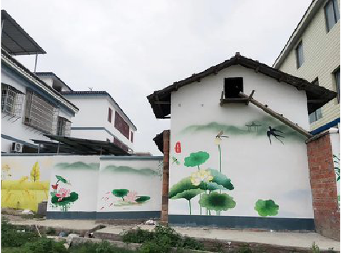 景东室外墙绘-从选材到保养。