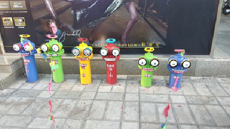 景东商业区彩绘