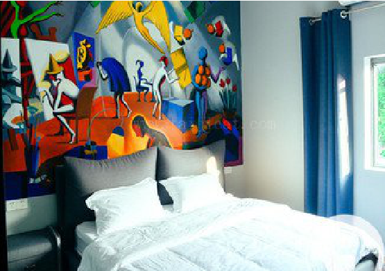 景东对于酒店的墙体彩绘而言更注重哪些方面?