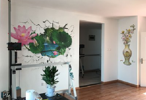 景东墙体彩绘相比墙纸的优势。