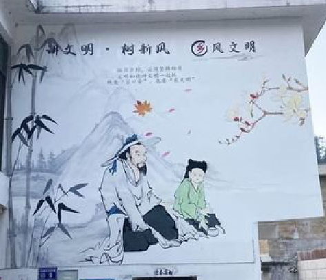 景东分享几个墙绘保养知识。