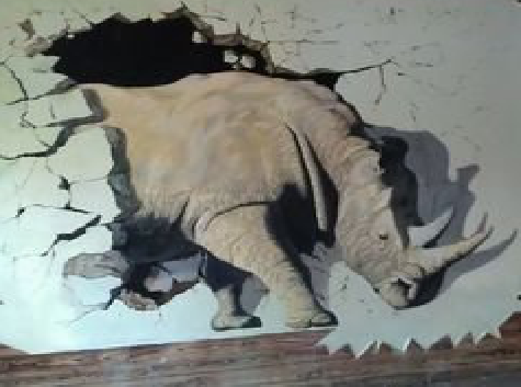 景东在墙绘中，如何绘制3D效果？