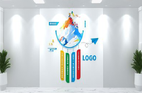 景东公司企业形象墙的工艺材料有哪些？